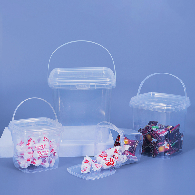 Meal Prep Jar - 280ML/500ML/1L/2L BPA içermeyen boş plastik kova
