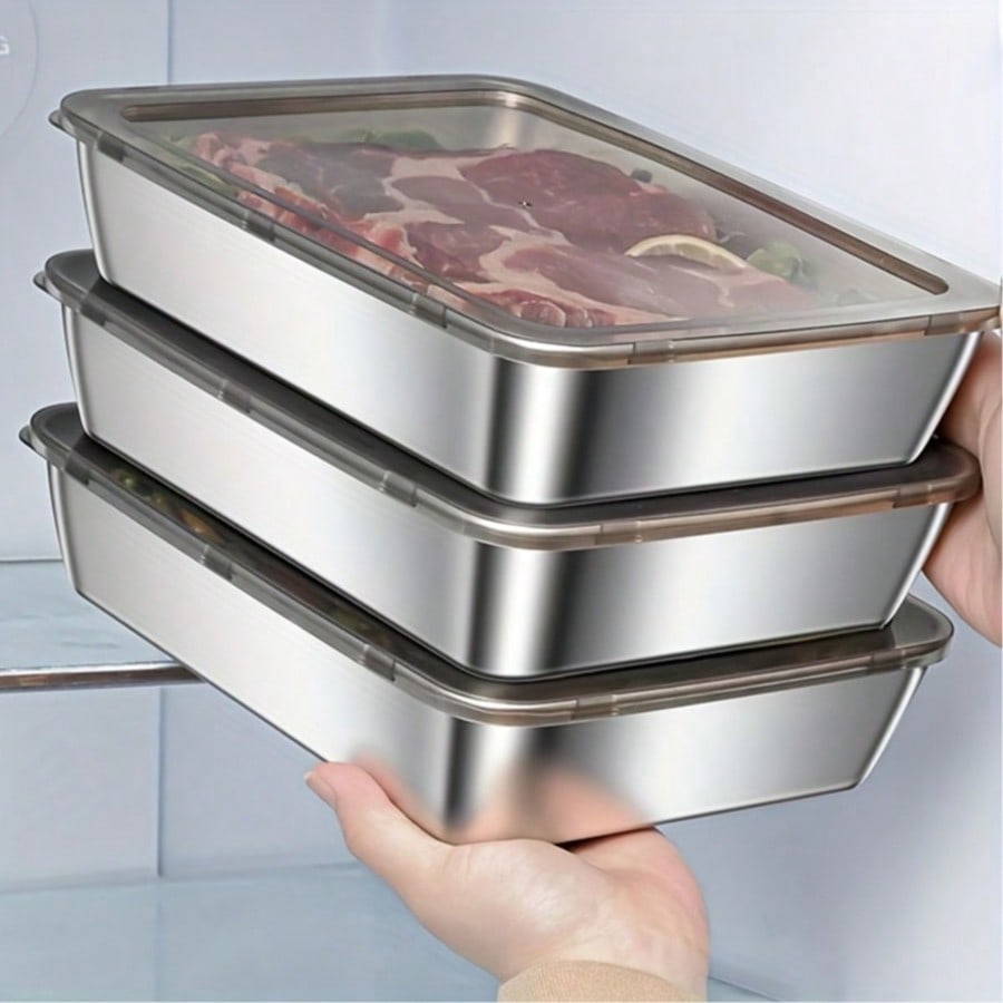 Meal Prep Lunch Boxes - 6 Parça (3 Kutu + 3