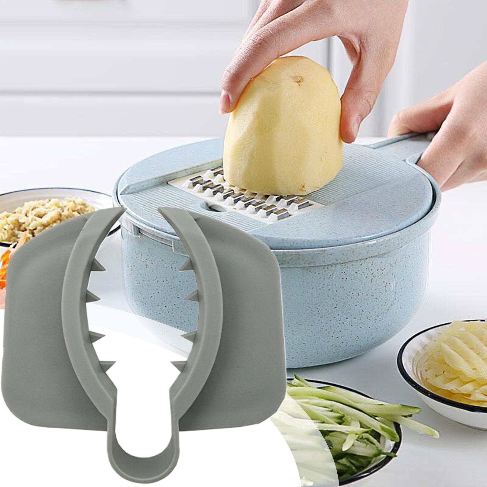 Mandoline Slicer Guard - Yiyecek Kesmek İçin Parmak Koruyucuları Mandolin