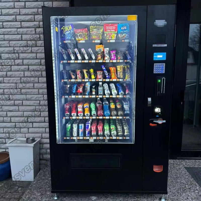 Meal Prep Vending Machine - Özelleştirilmiş Atıştırmalıklar İçecekler Yiyecek Su Otomatı