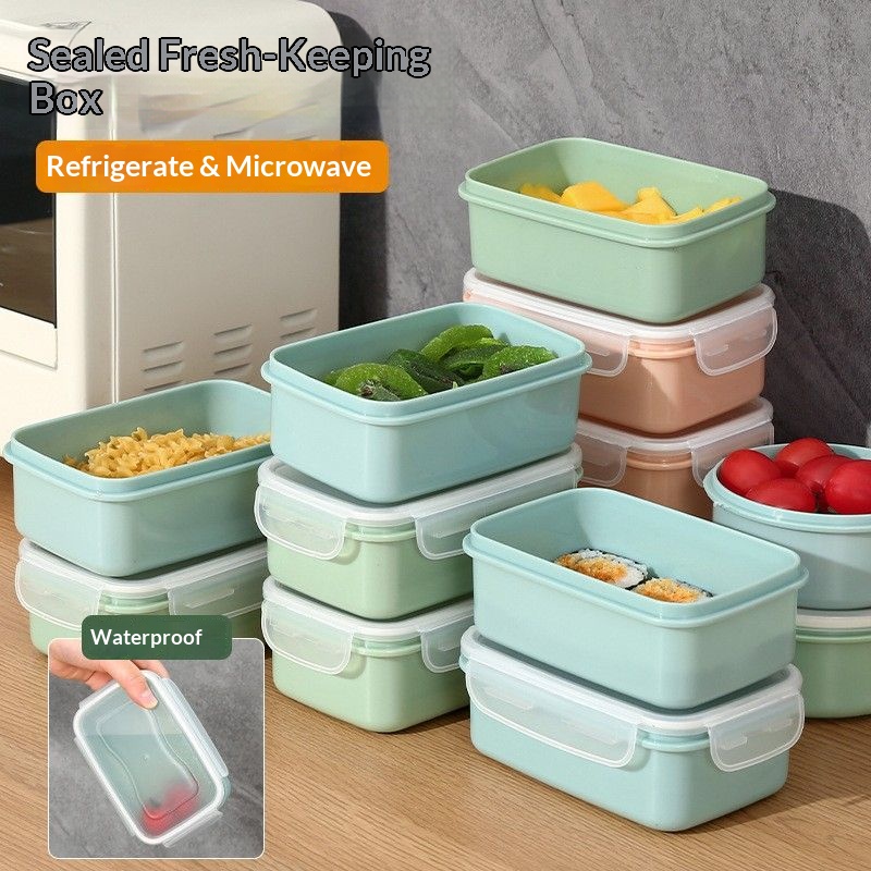 Meal Prep Lunch Boxes - Hava Geçirmeyen Gıda Saklama Kapları BPA