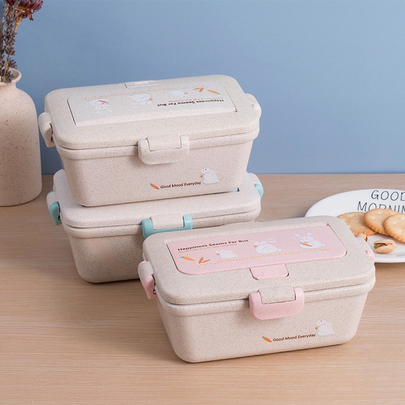 Meal Prep For Office - Çevre Dostu Buğday Sapı Yemek Hazırlık