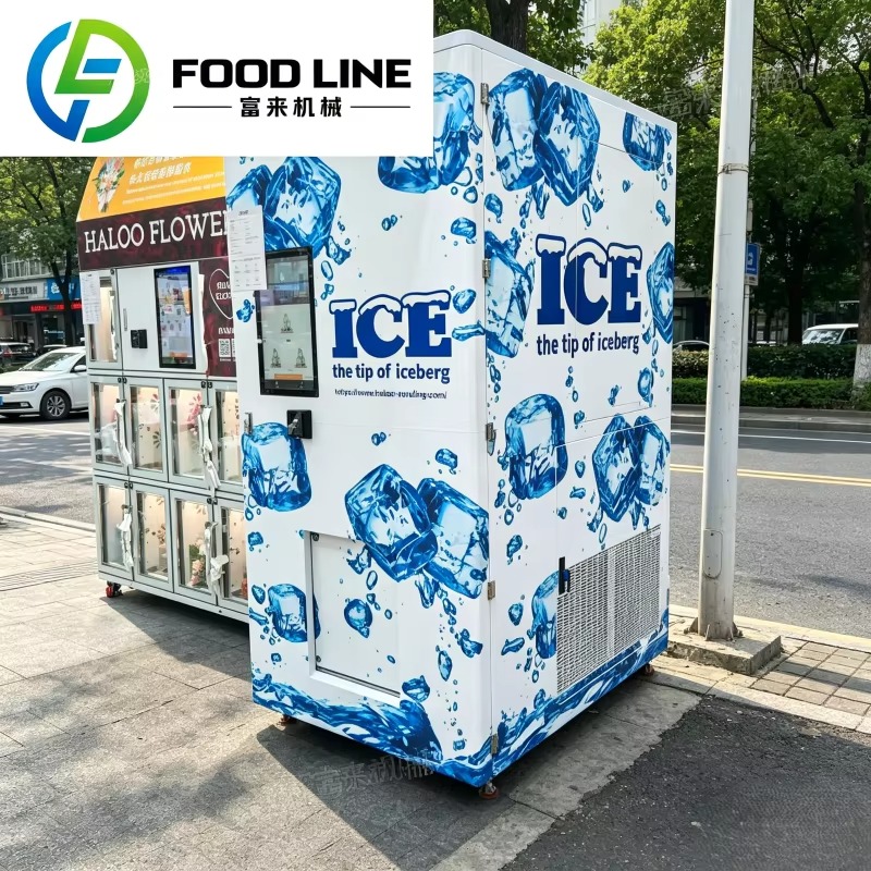 Özelleştirilmiş Torbalı Buz İş - Meal Prep Vending Machine incelemesi ve fiyatı