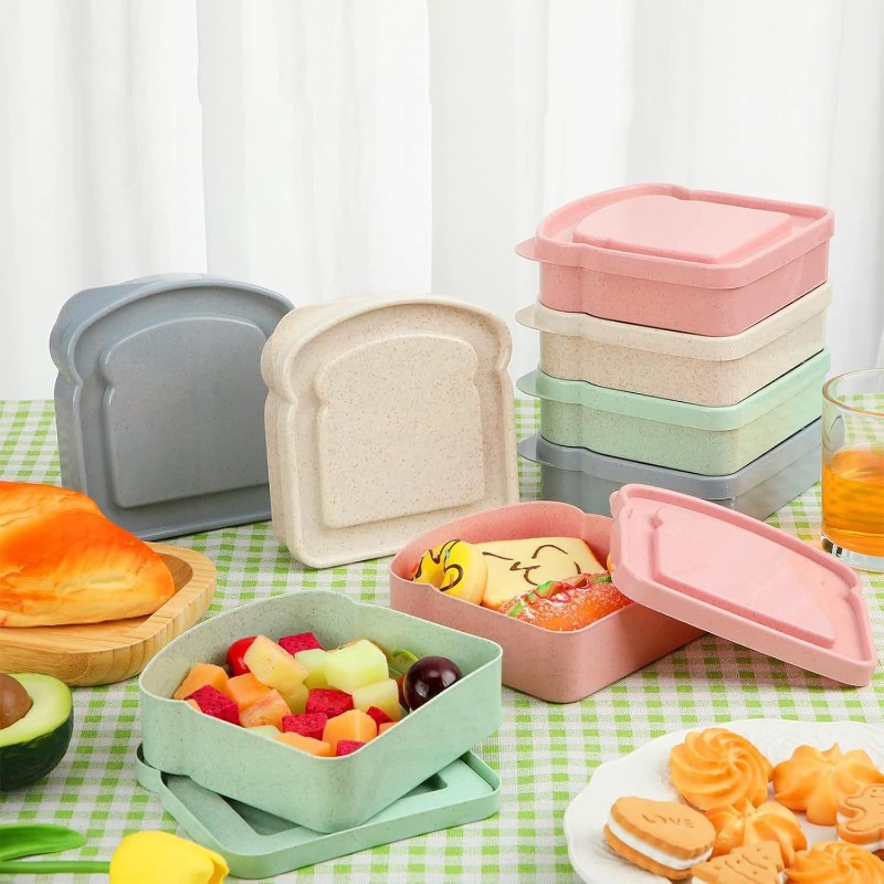 1/4 adet Sandviç Kabı Öğle Yem - Meal Prep Lunch Boxes incelemesi ve fiyatı