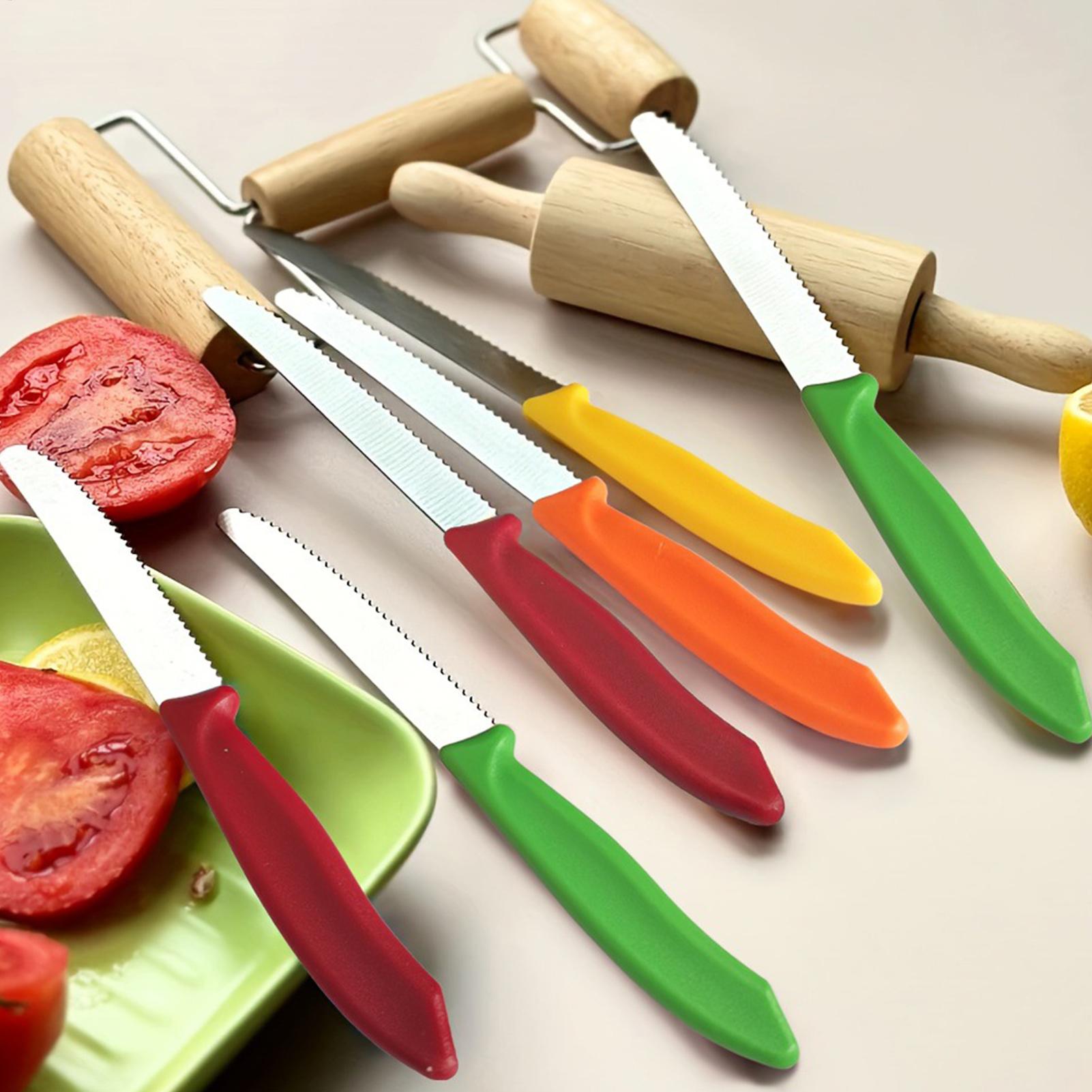 Tırtıklı biftek kesici 5 adet  - Meal Prep Usa incelemesi ve fiyatı