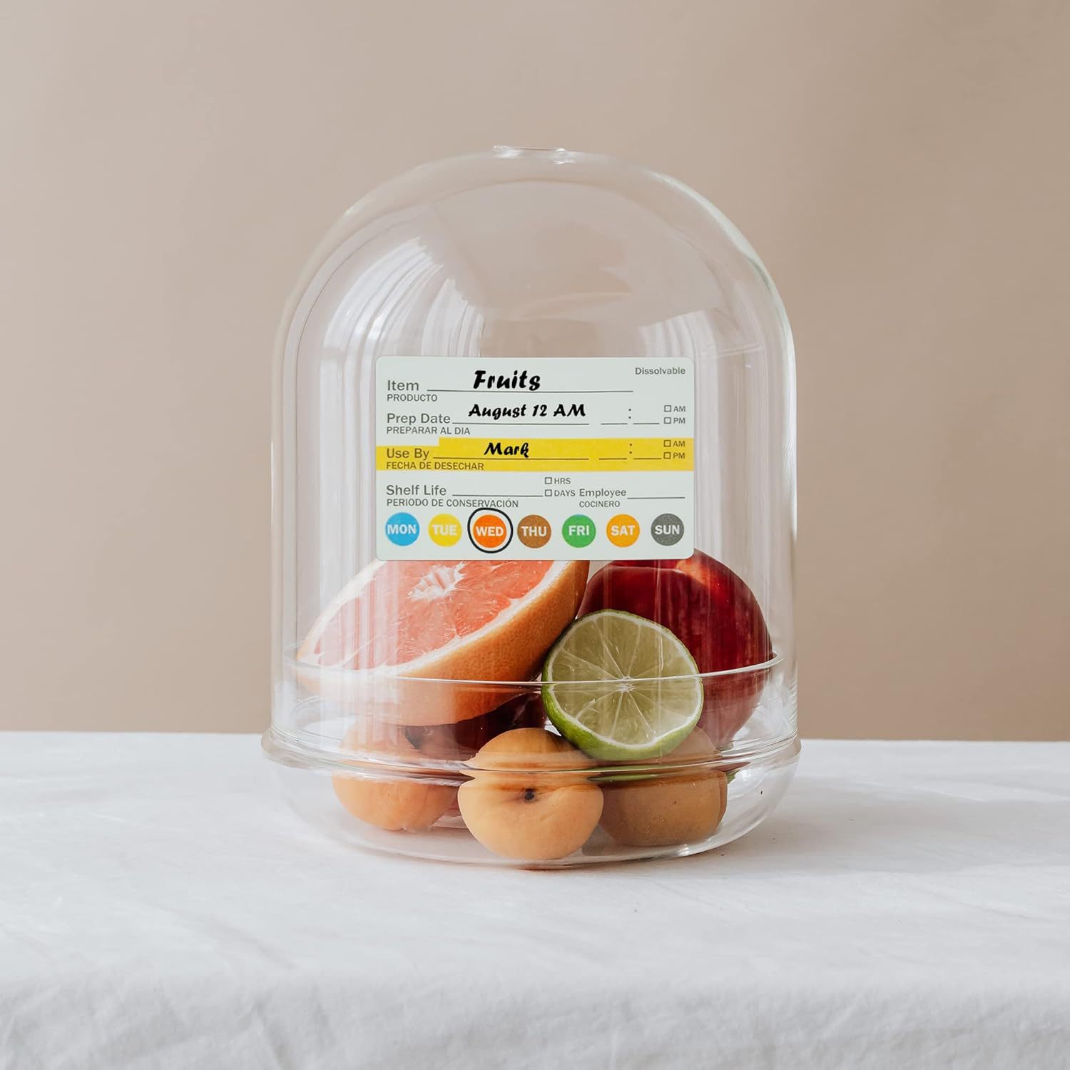 250 Adet/Rulo Gıda Tarih Etike - Meal Prep Jar incelemesi ve fiyatı