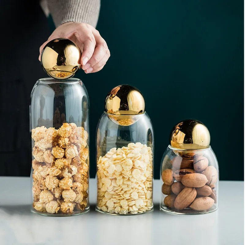 Altın mantar kapak cam kavanoz - Meal Prep Jar incelemesi ve fiyatı