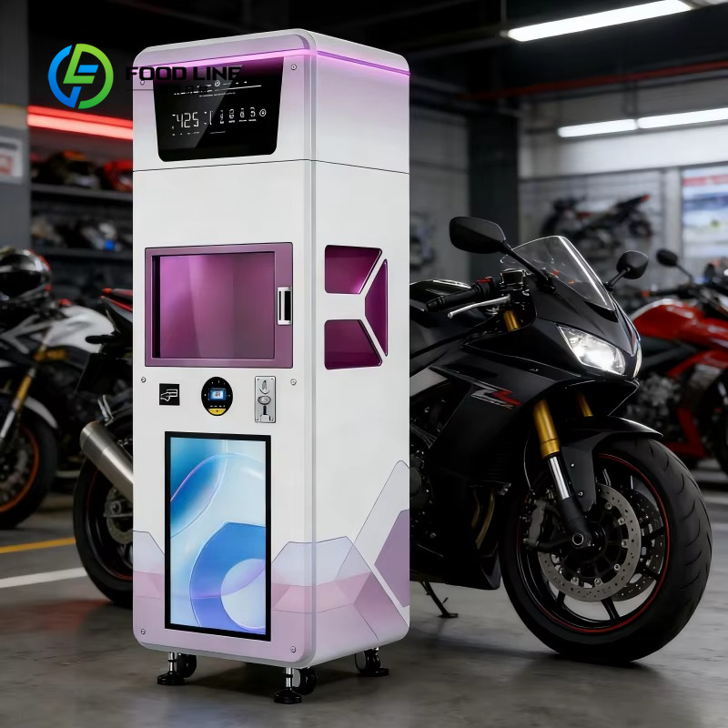 Özelleştirilmiş otomatik kask  - Meal Prep Vending Machine incelemesi ve fiyatı