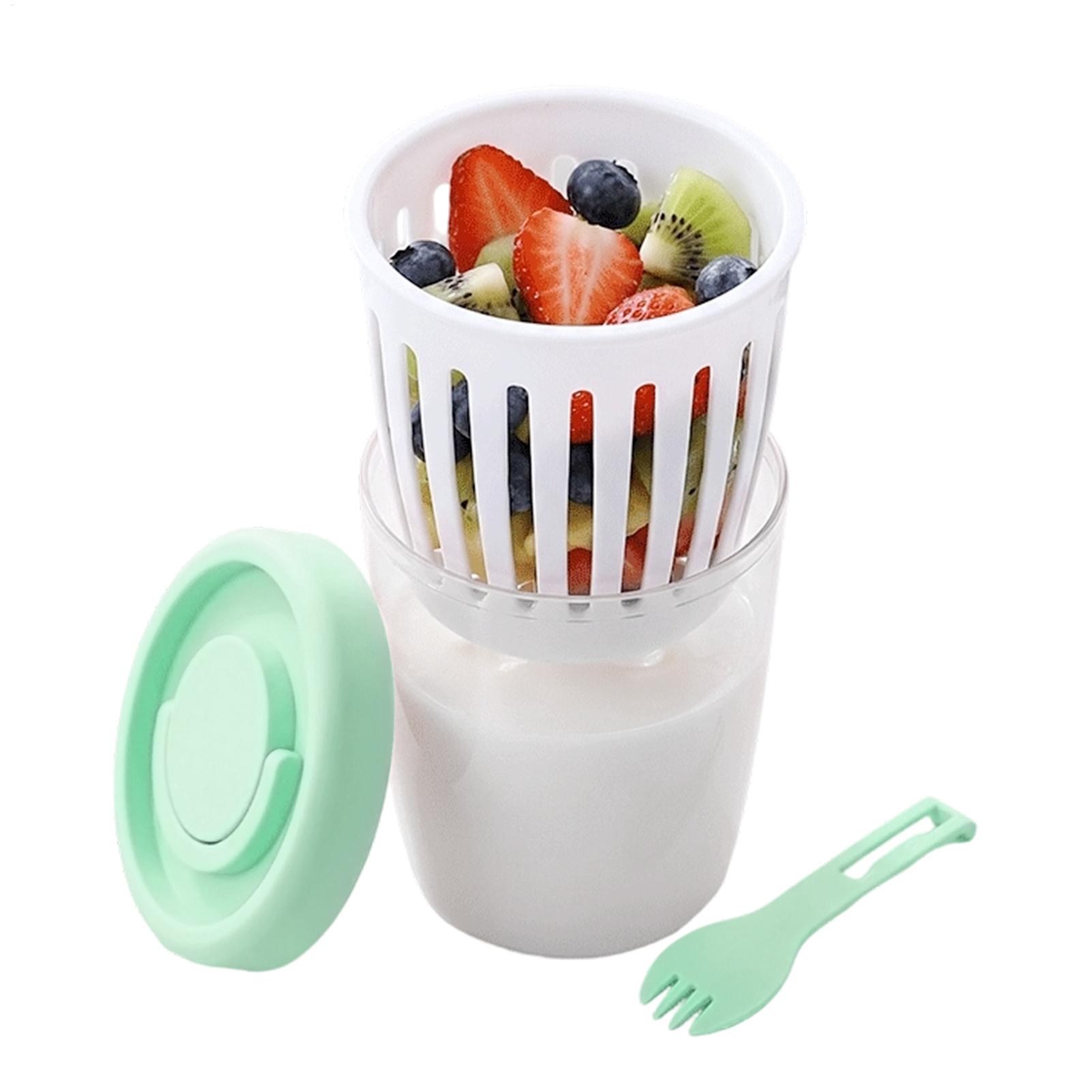 Kapaklı Yoğurt Bardakları Çift - Meal Prep Jar incelemesi ve fiyatı