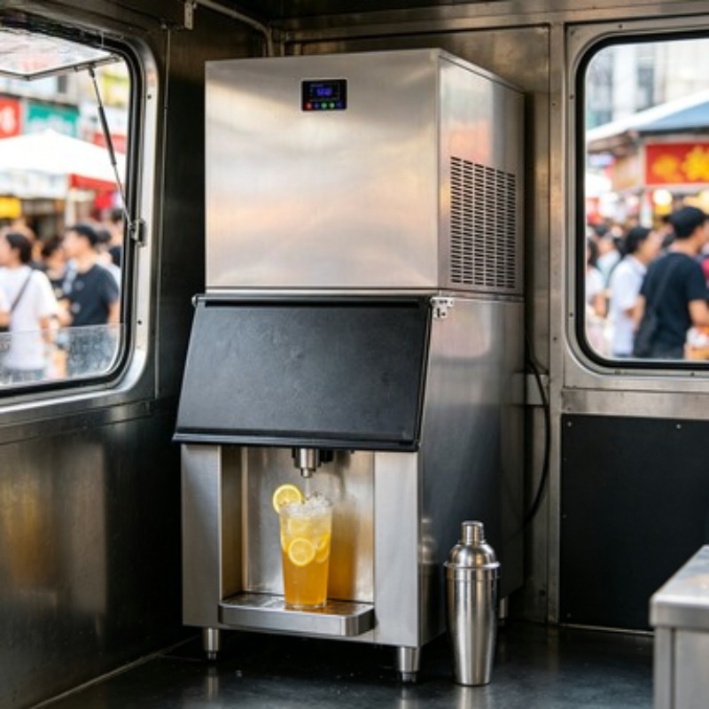 1 Ton Endüstriyel Buz Blok Yap - Meal Prep Vending Machine incelemesi ve fiyatı