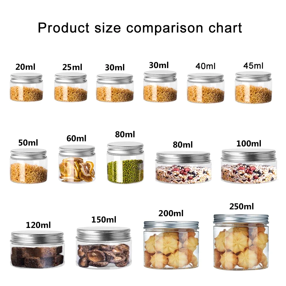 1-10 Adet 20-250ml Alüminyum V - Meal Prep Jar incelemesi ve fiyatı