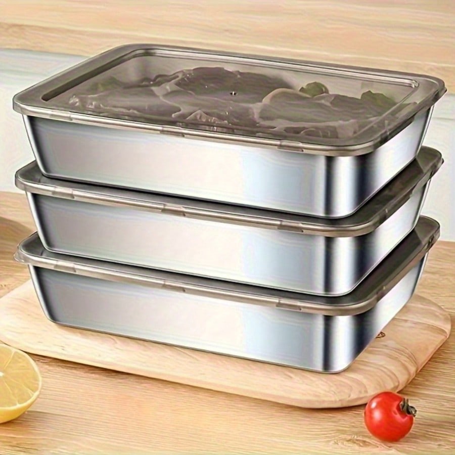 6 Parça (3 Kutu + 3 Kapak) Pas - Meal Prep Lunch Boxes incelemesi ve fiyatı