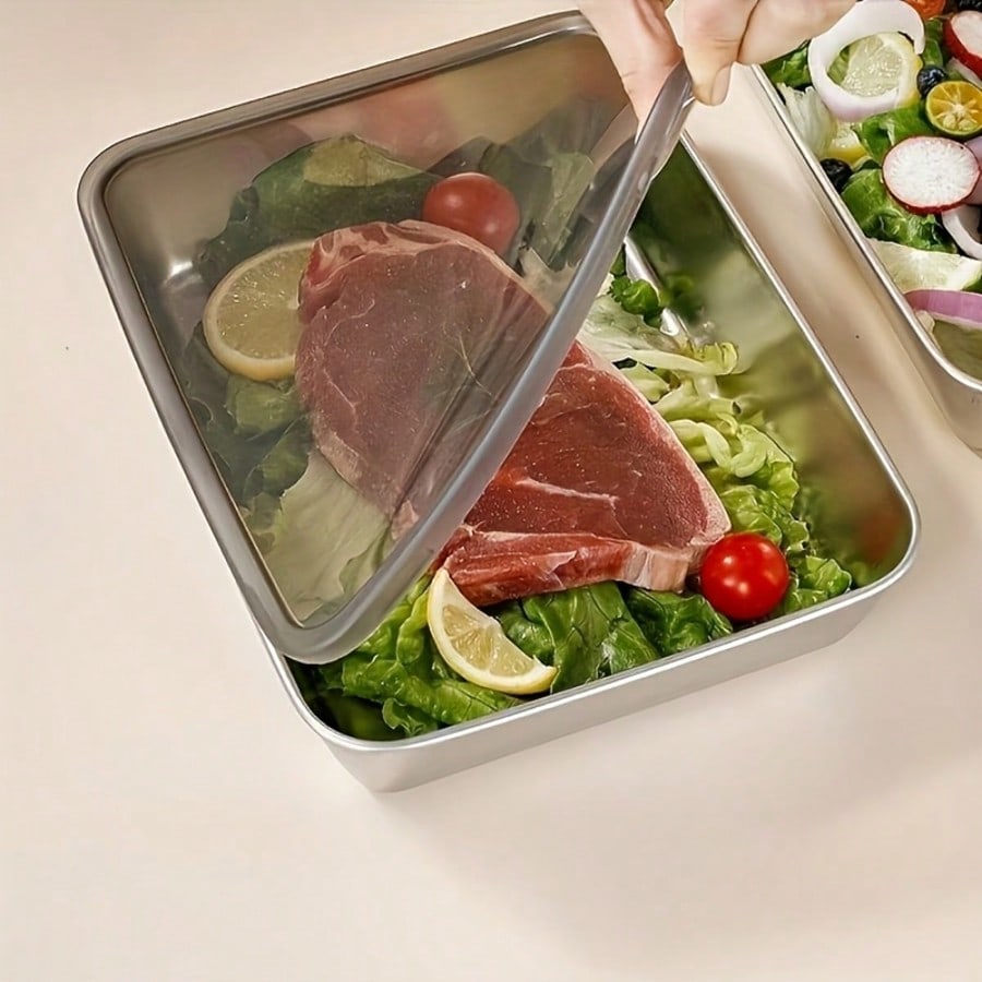 6 Parça (3 Kutu + 3 Kapak) Pas - Meal Prep Lunch Boxes incelemesi ve fiyatı