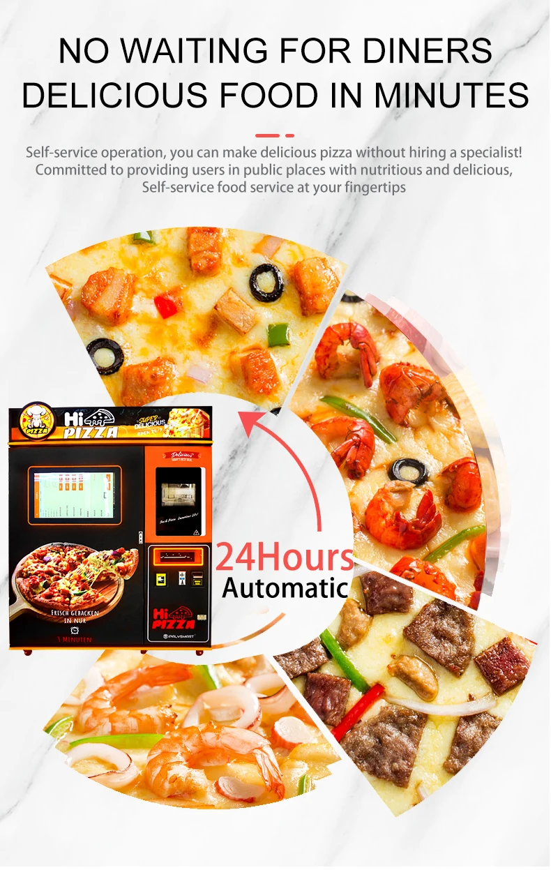 Özelleştirilmiş Tam Otomatik P - Meal Prep Vending Machine incelemesi ve fiyatı