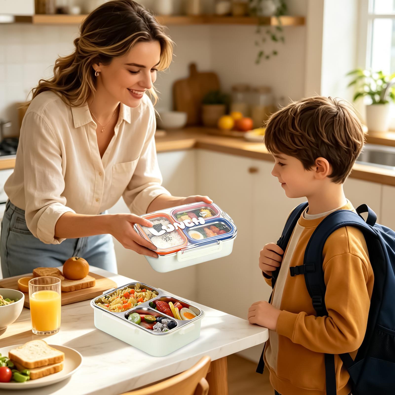 Paslanmaz Çelik Öğle Yemeği Ku - Meal Prep Lunch Boxes incelemesi ve fiyatı