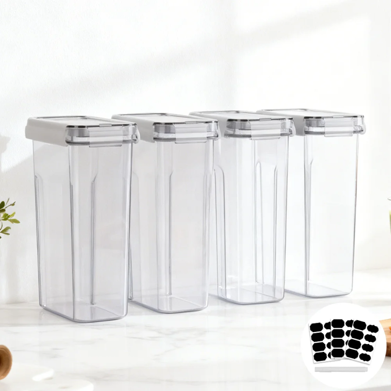 4'lü/8'li Gıda Saklama Kabı Se - Meal Prep Jar incelemesi ve fiyatı