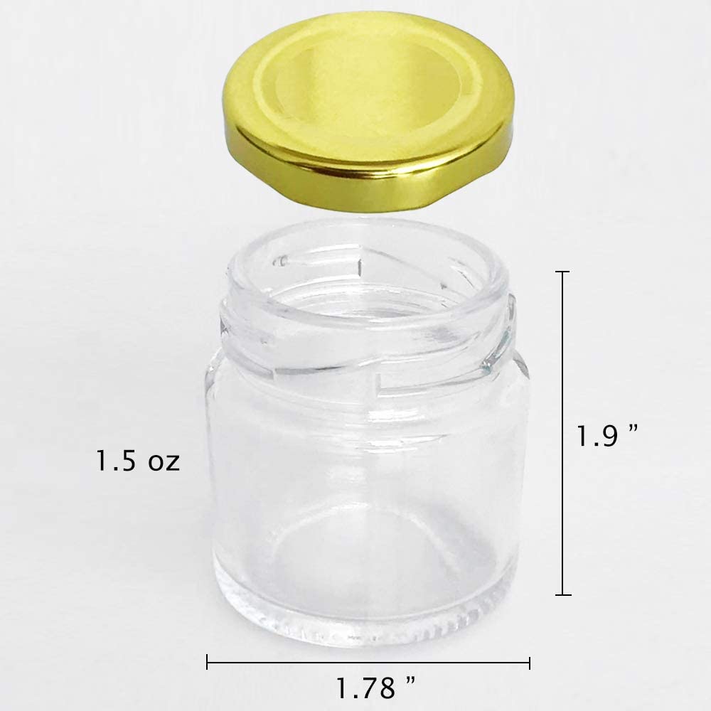 Altın Kapaklı Cam Kavanozlar,  - Spice Jar Labels incelemesi ve fiyatı