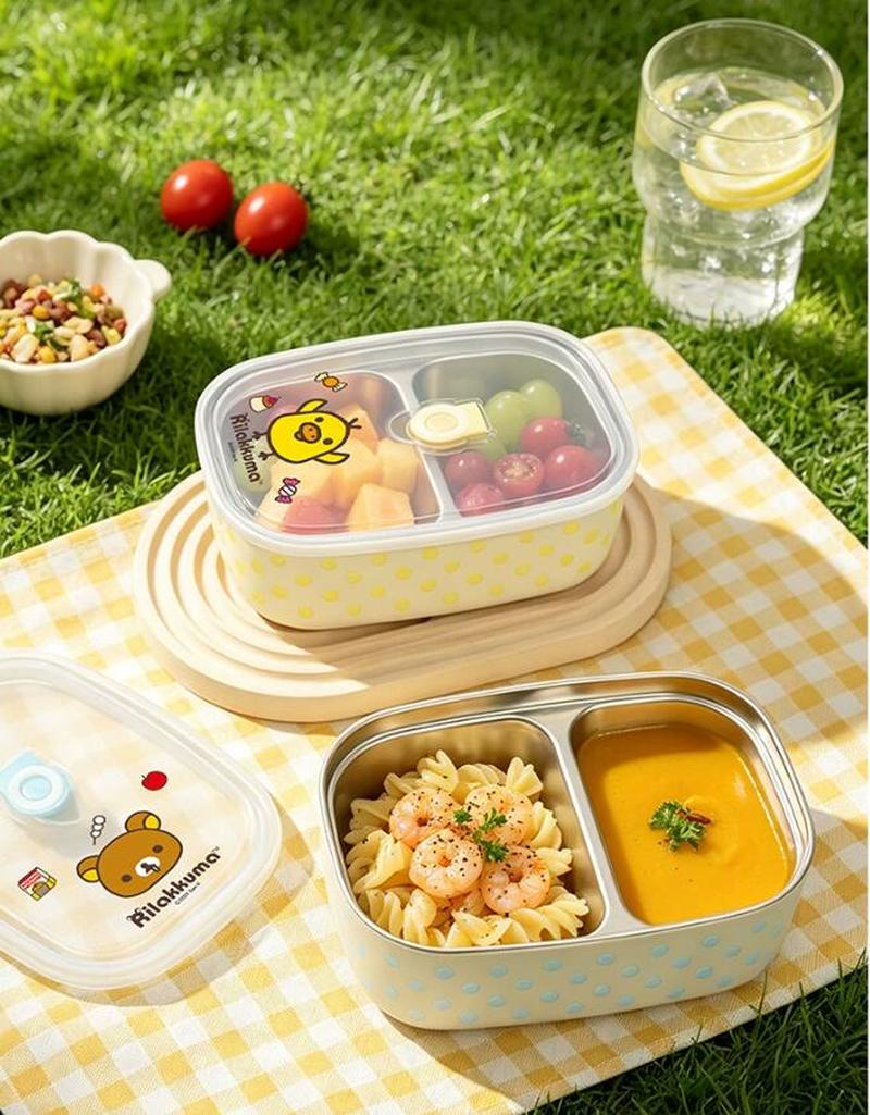 Rilakkuma Paslanmaz Çelik Bent - Meal Prep Lunch Boxes incelemesi ve fiyatı