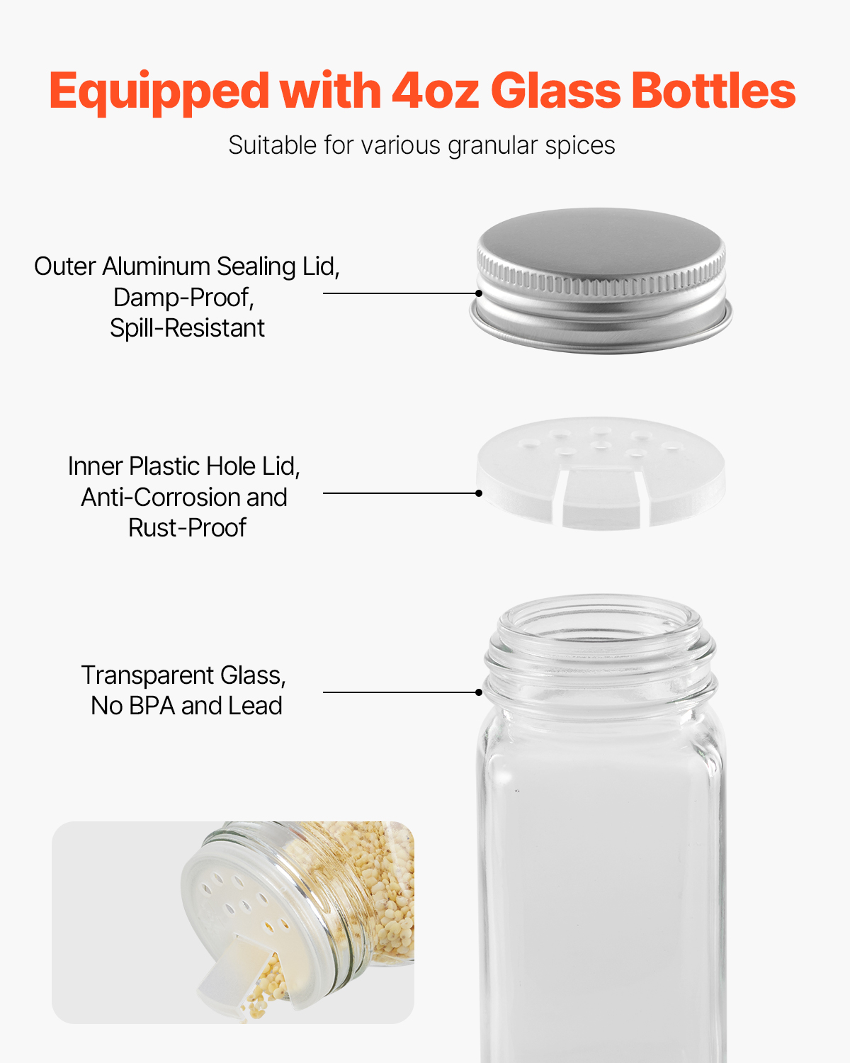 SucceBuy Dolap için Baharatlık - Spice Jar Labels incelemesi ve fiyatı