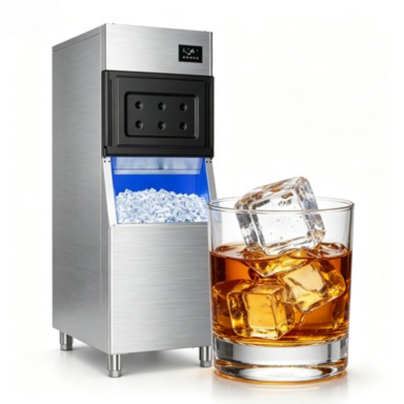 400kg Ticari Buz Makinesi Küp  - Meal Prep Vending Machine incelemesi ve fiyatı