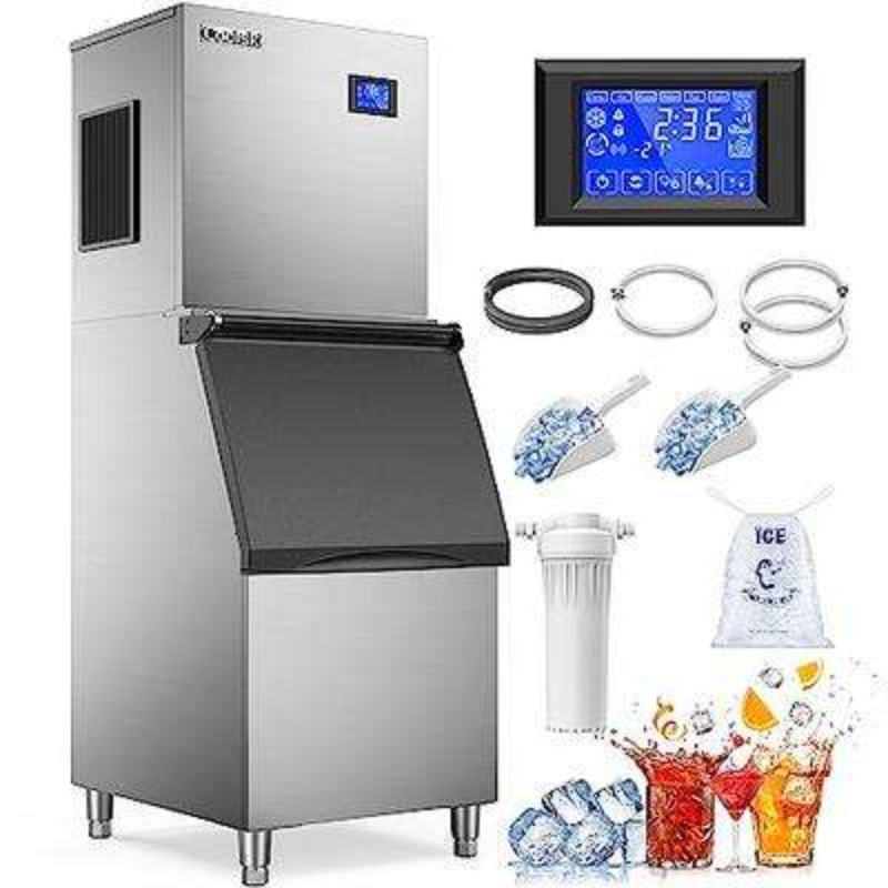 400kg Ticari Buz Makinesi Küp  - Meal Prep Vending Machine incelemesi ve fiyatı