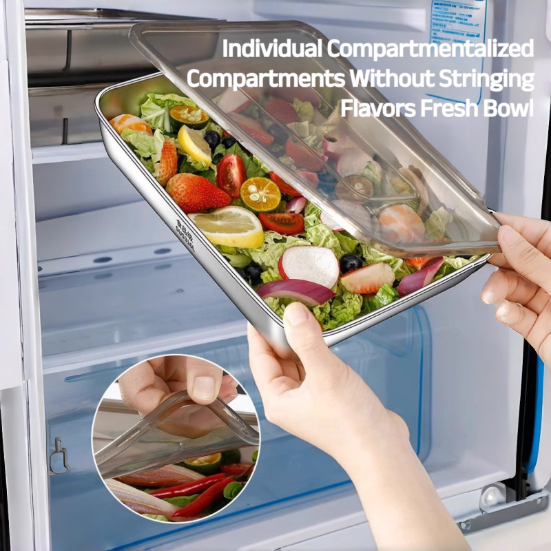 Tıbbi Sınıf Antibakteriyel Pas - Meal Prep Lunch Boxes incelemesi ve fiyatı