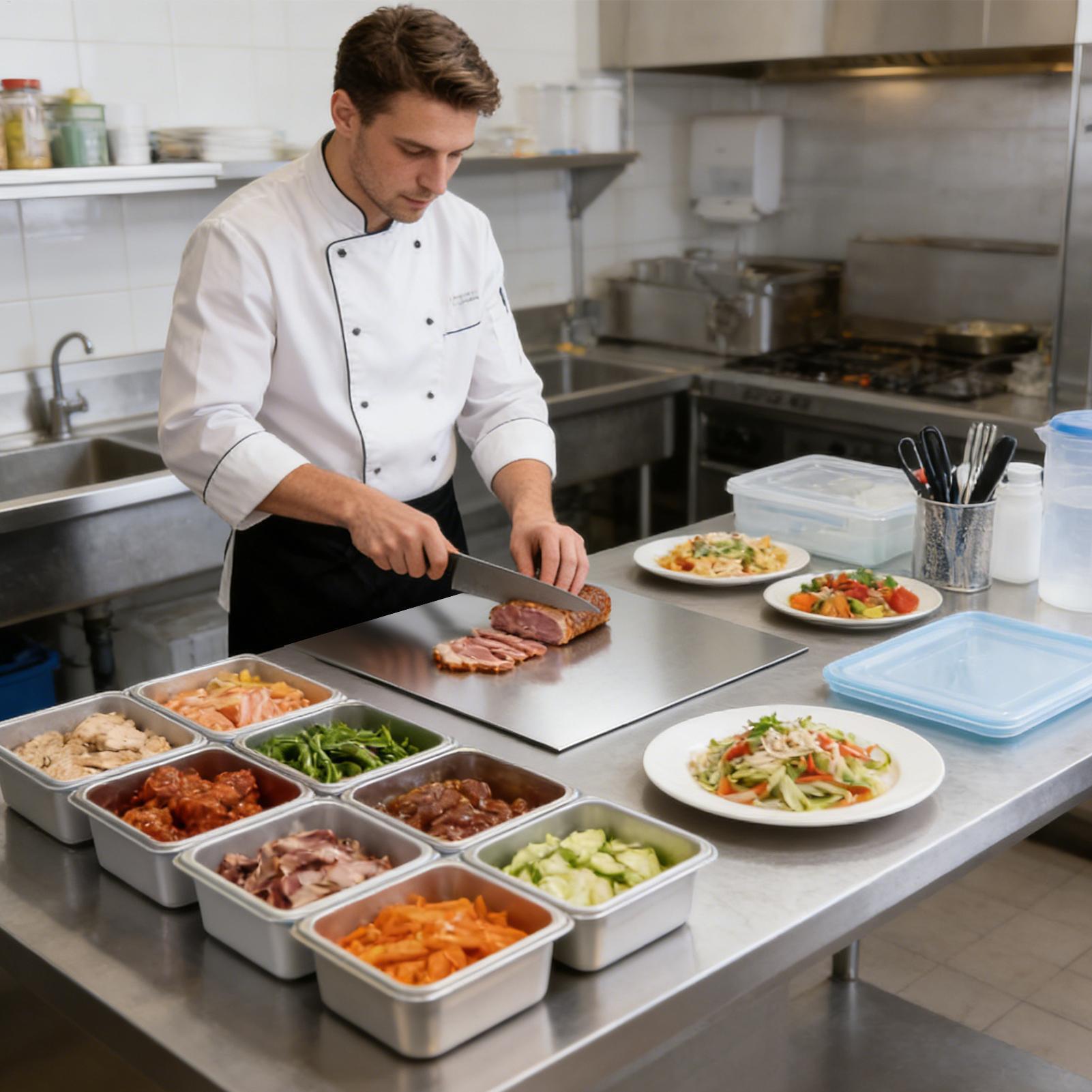 Mutfak için Yapışmaz Çift Tara - Meal Prep Usa incelemesi ve fiyatı