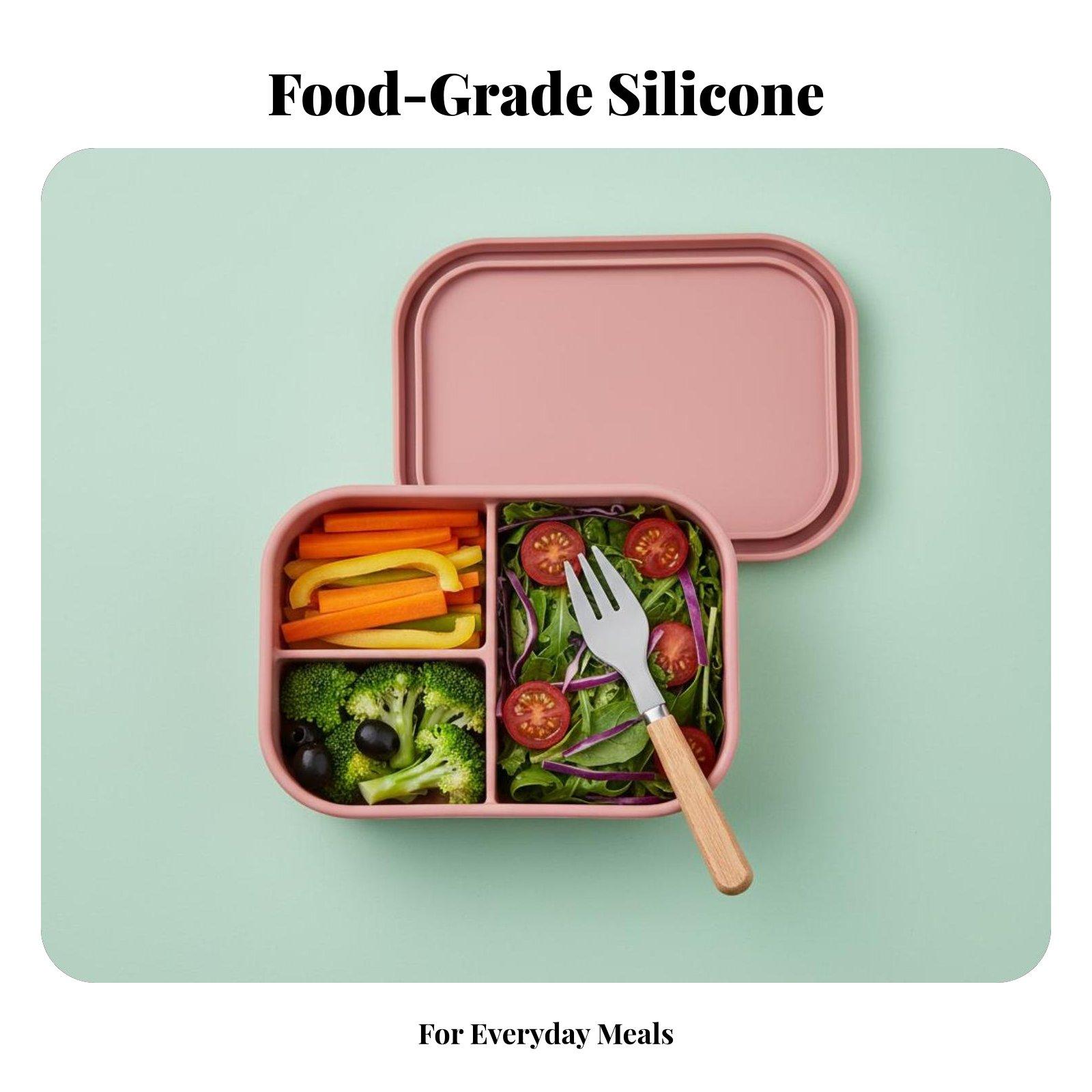 Gıda Sınıfı Silikon Öğle Yemeğ - Meal Prep For Office incelemesi ve fiyatı