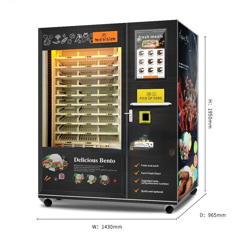 Sıcak Satış Hazır Yemekler Mut - Meal Prep Vending Machine incelemesi ve fiyatı