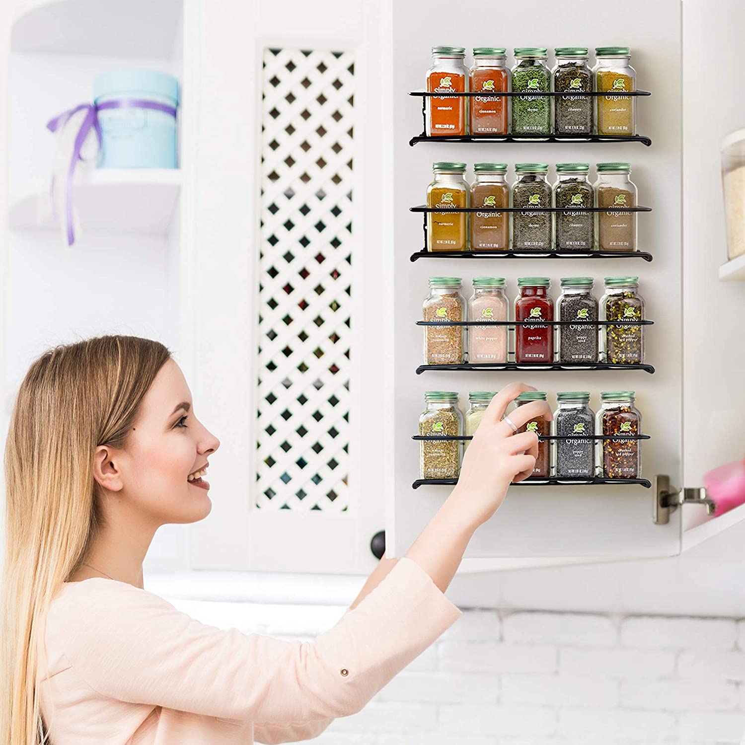 4/2 adet baharat rafı organiza - Spice Jar Labels incelemesi ve fiyatı